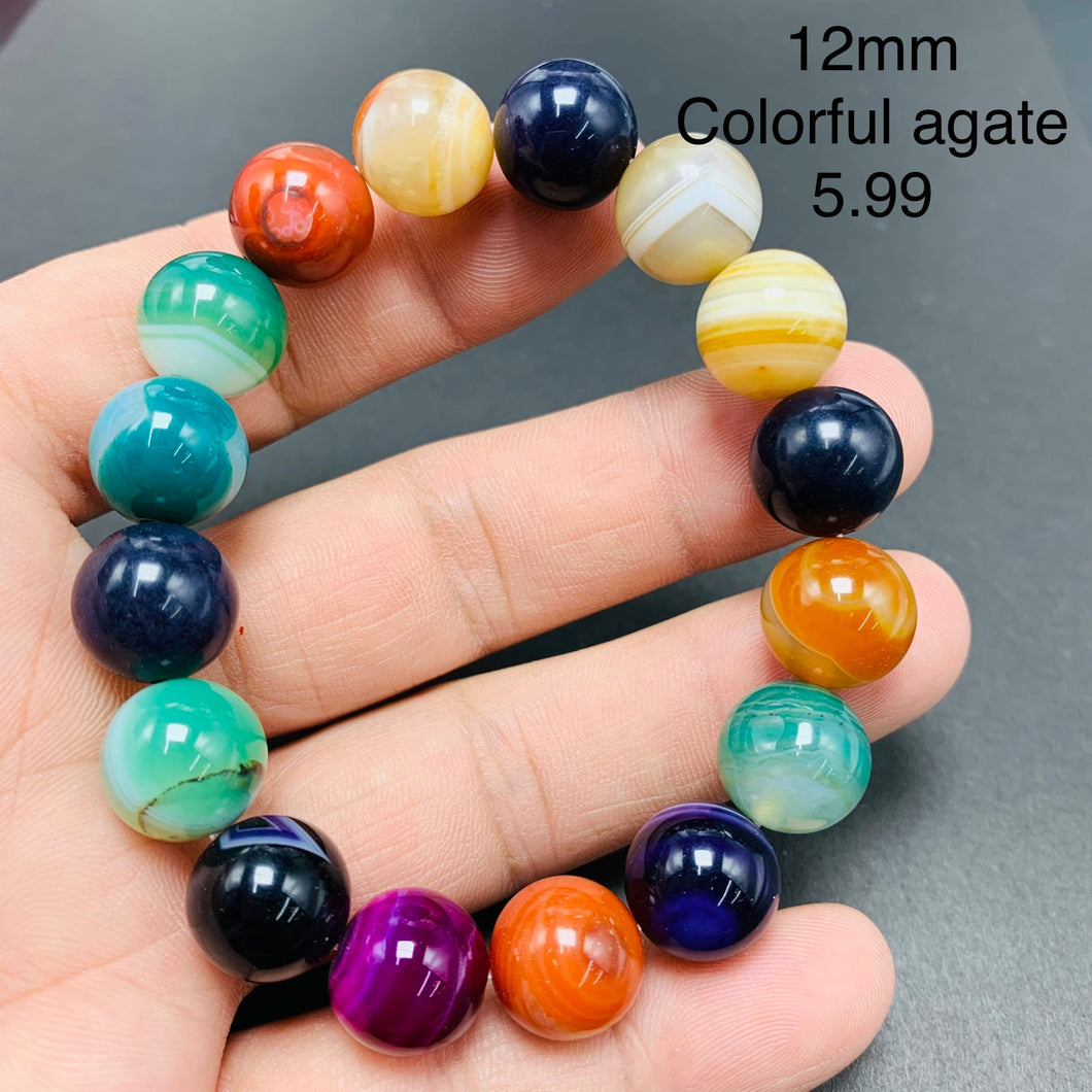 Colorful Agate Bracelets TSB-022