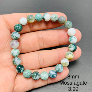 Moss Agate Bracelets TSB-026