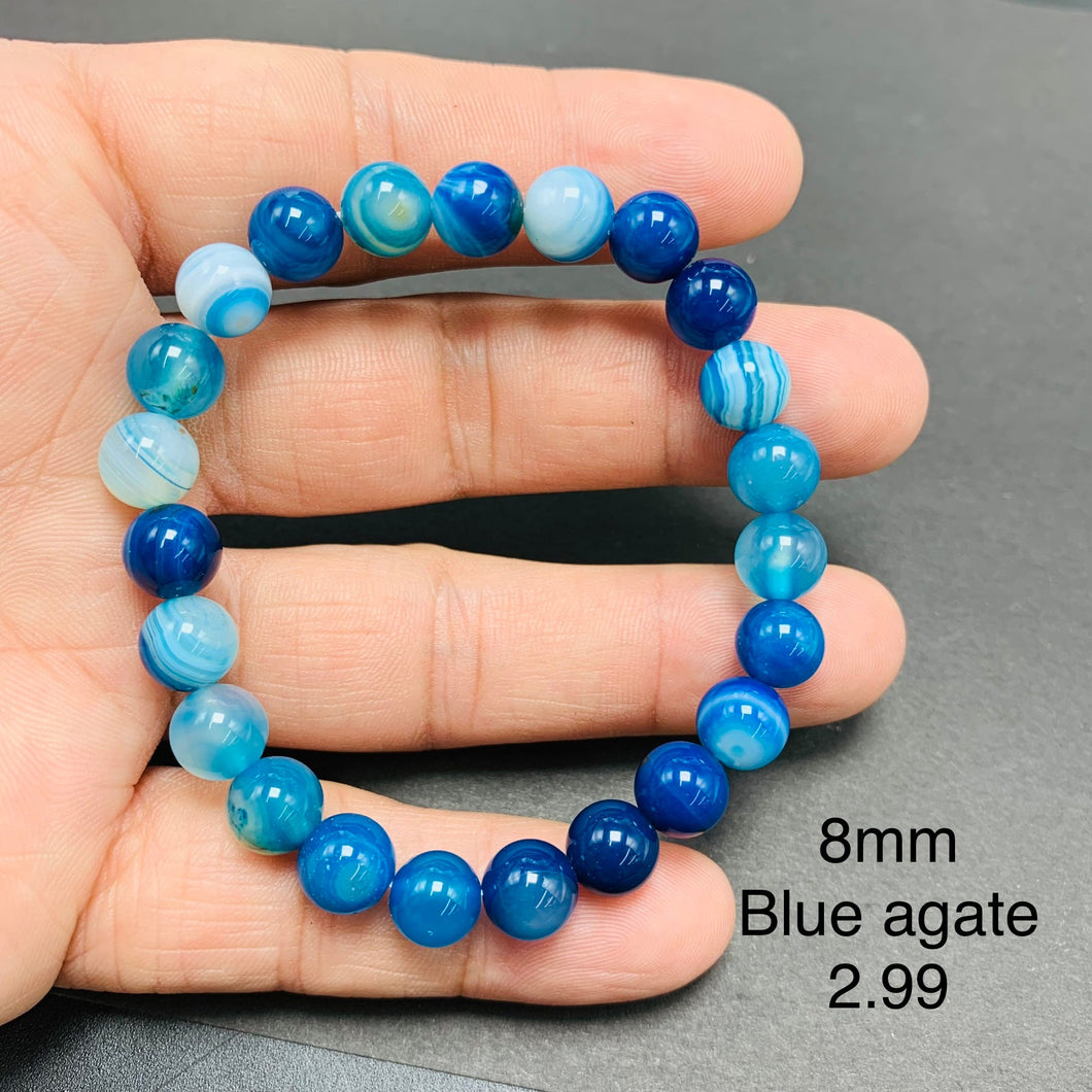 Blue Agate Bracelets TSB-041