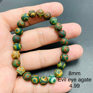 Evil Eye Agate Bracelets TSB-048