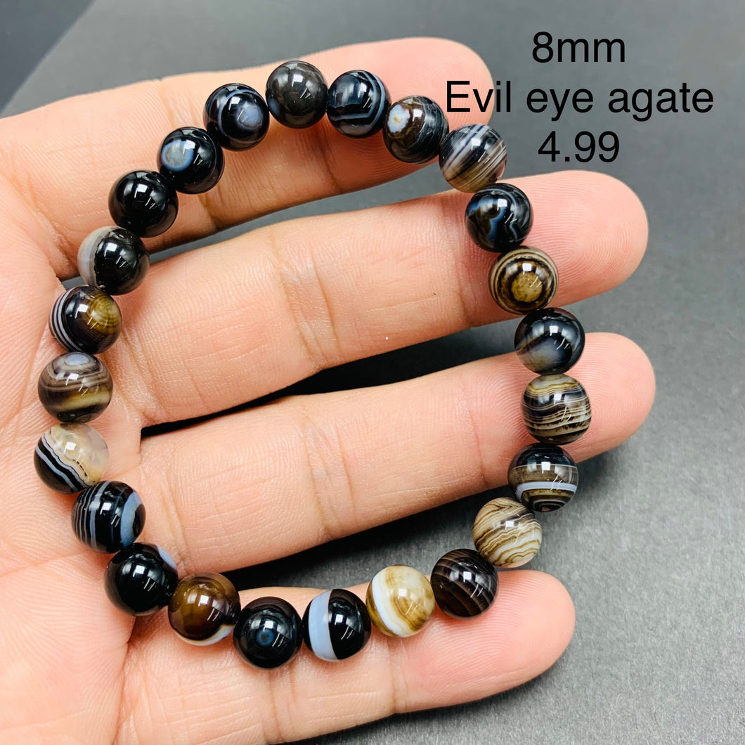 Evil Eye Agate Bracelets TSB-053