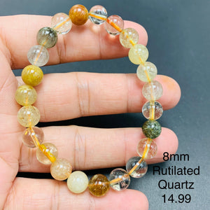 Rutilated Quartz Bracelets TSB-070