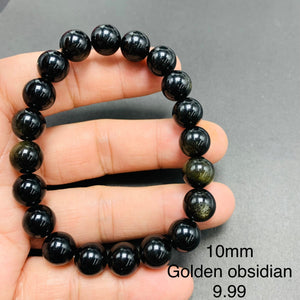 Golden obsidian Bracelets TSB-082