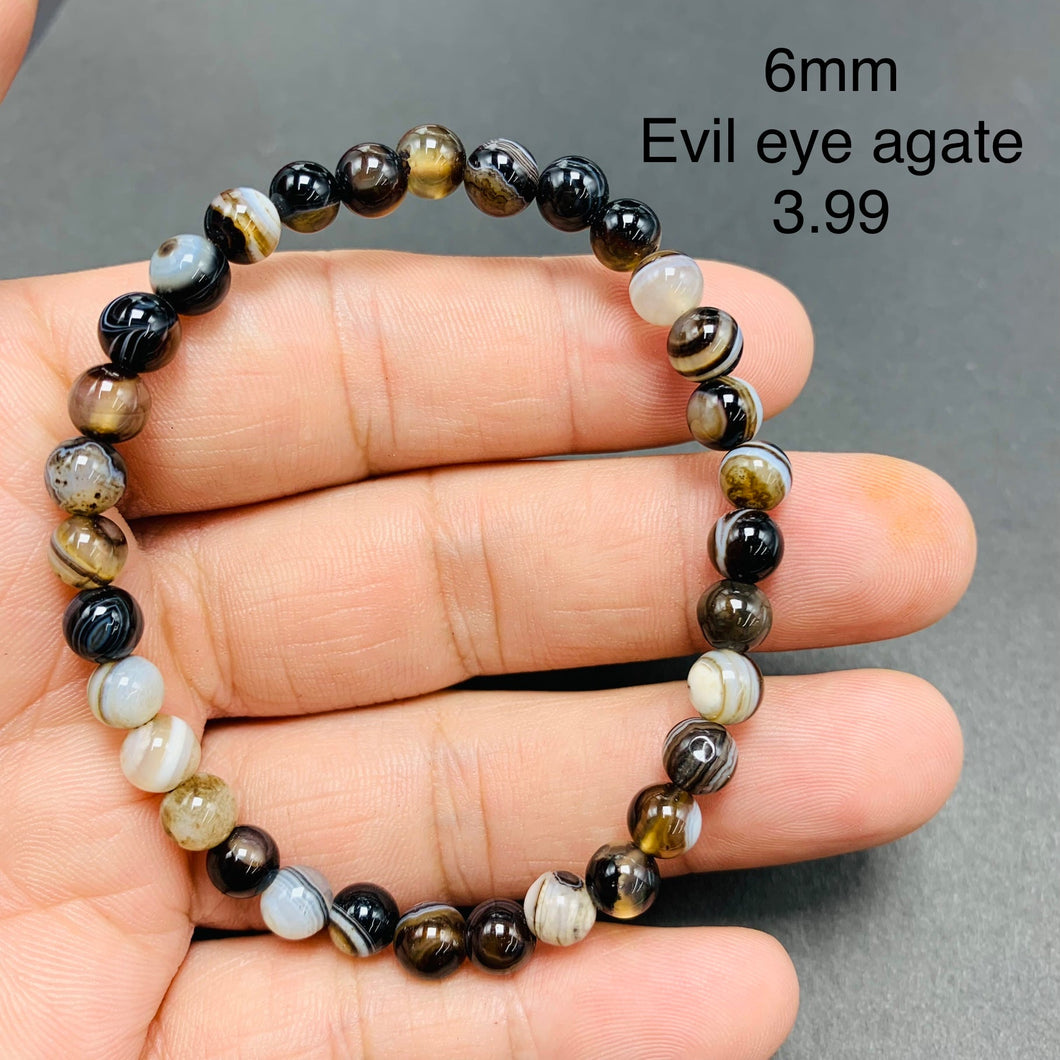 Evil eye agate Bracelets TSB-083