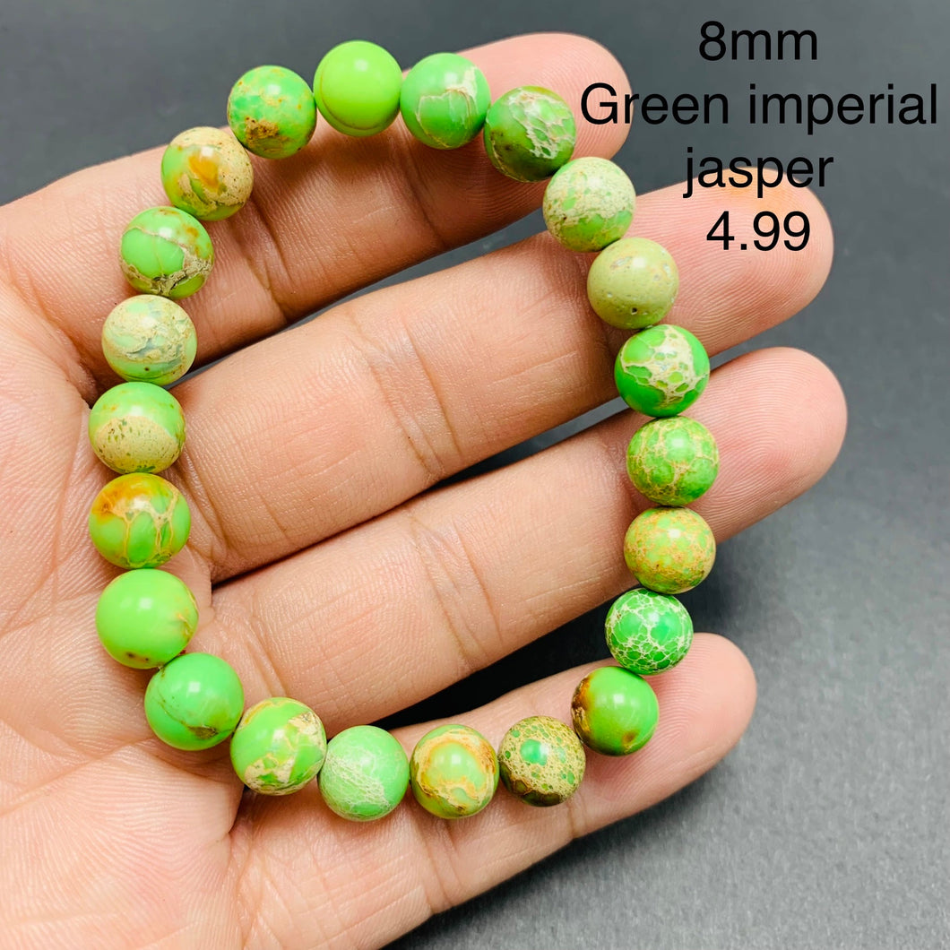 Green imperial jasper Bracelets TSB-088