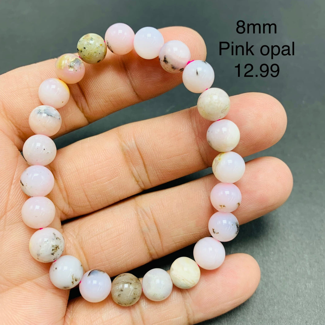 Pink opal Bracelets TSB-098