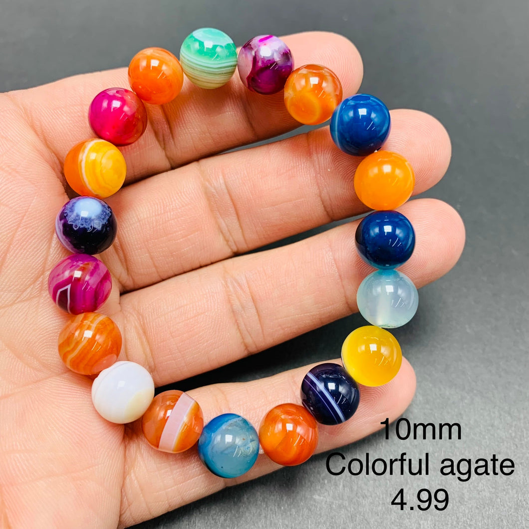 Colorful Agate Bracelets TSB-136