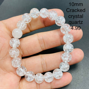 Cracked Crystal Quartz Bracelets TSB-149