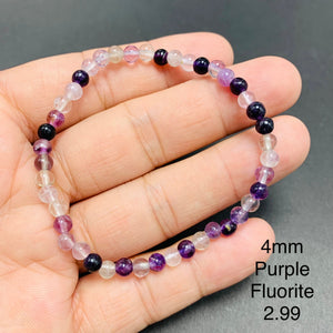 Purple Fluorite Bracelets TSB-171