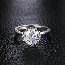 Load image into Gallery viewer, S925 Silver Moissanite Ring WB-R031
