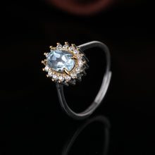 Load image into Gallery viewer, S925 Silver  Topaz Ring WB-R016
