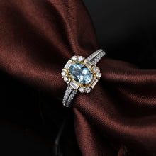 Load image into Gallery viewer, S925 Silver Topaz Ring WB-R005
