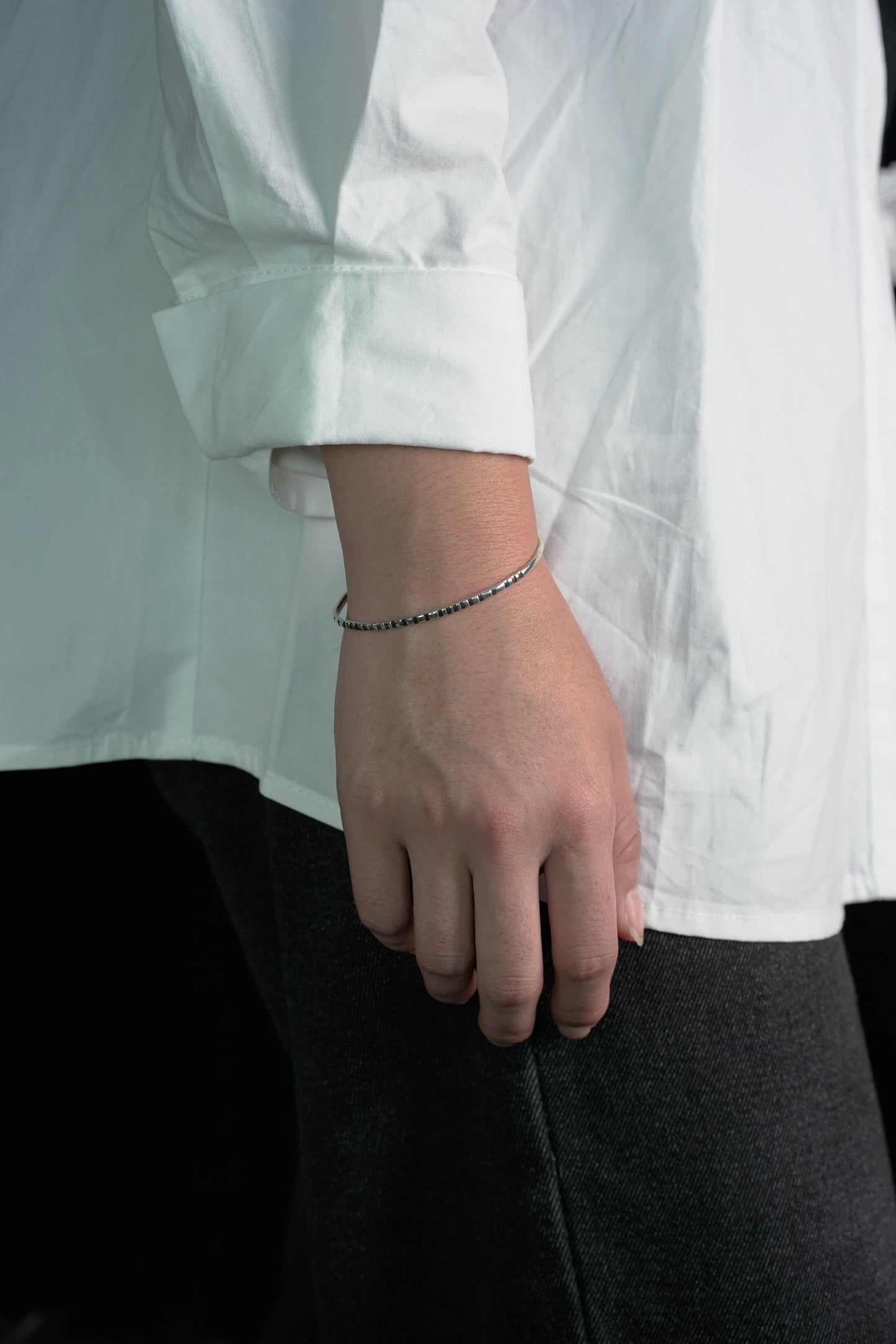 Retro 925 Sterling Silver Bracelet