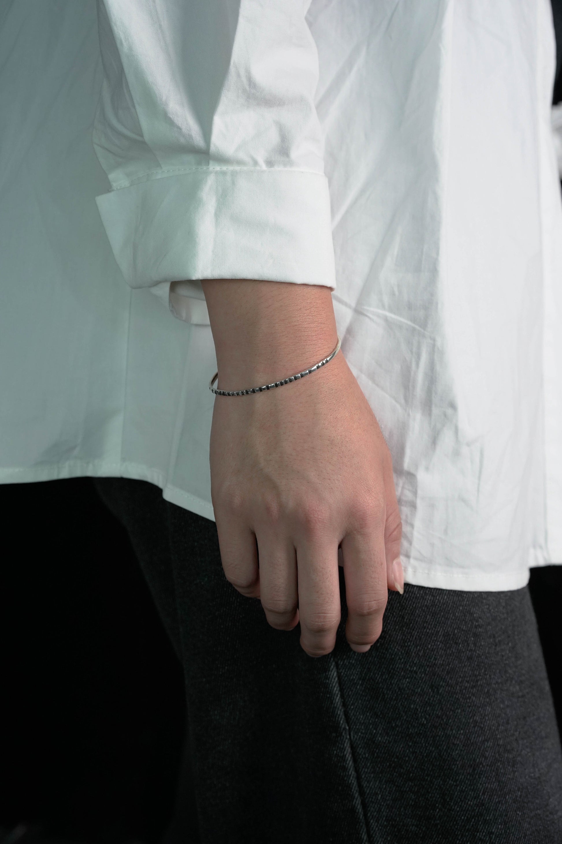 Retro 925 Sterling Silver Bracelet