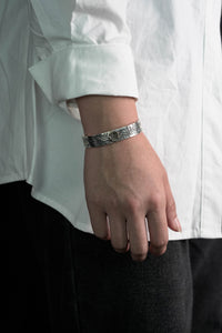 Retro 925 Sterling Silver Goro's Pattern Bracelet