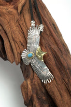 Load image into Gallery viewer, 925 Sterling Silver Mens Bracelets Goros Fashion Eagle
