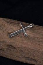 Load image into Gallery viewer, Double Side Antique Cross 925 Silver Pendant
