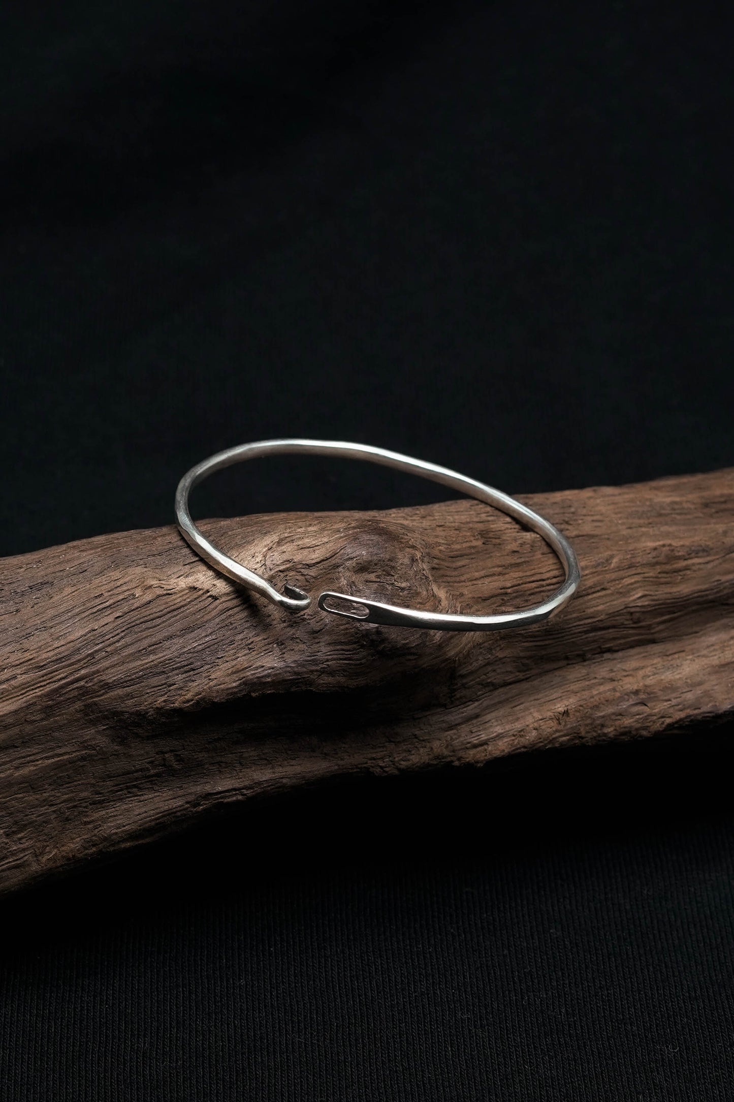 Retro Bangle 925 Sterling Silver