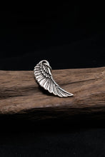 Load image into Gallery viewer, Angel Wing Feather Retro 925 Silver Pendant Takahashi Goro
