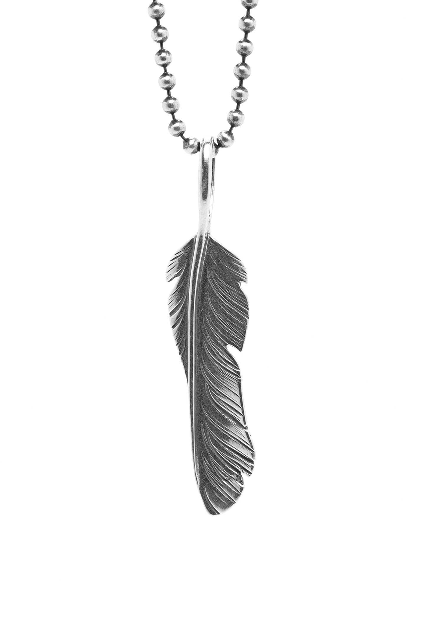 Twisted Leaf Retro 925 Silver Pendant