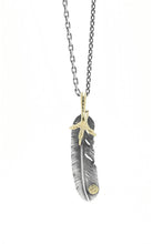 Load image into Gallery viewer, Left Eagle Claw Feather Retro 925 Silver Pendant Japan Takahashi Goro with Sign
