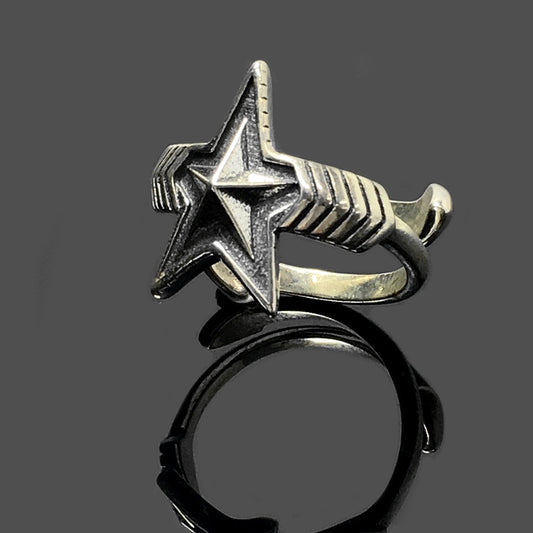 Cody Sanderson Double Arrow Star Ring