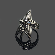 Load image into Gallery viewer, Depstar Insterling Silver Accessories Star Ring

