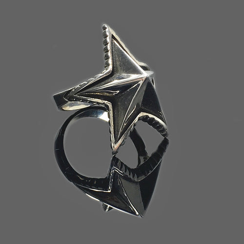 Spike Star Ring 925 Sterling Silver Jewelry