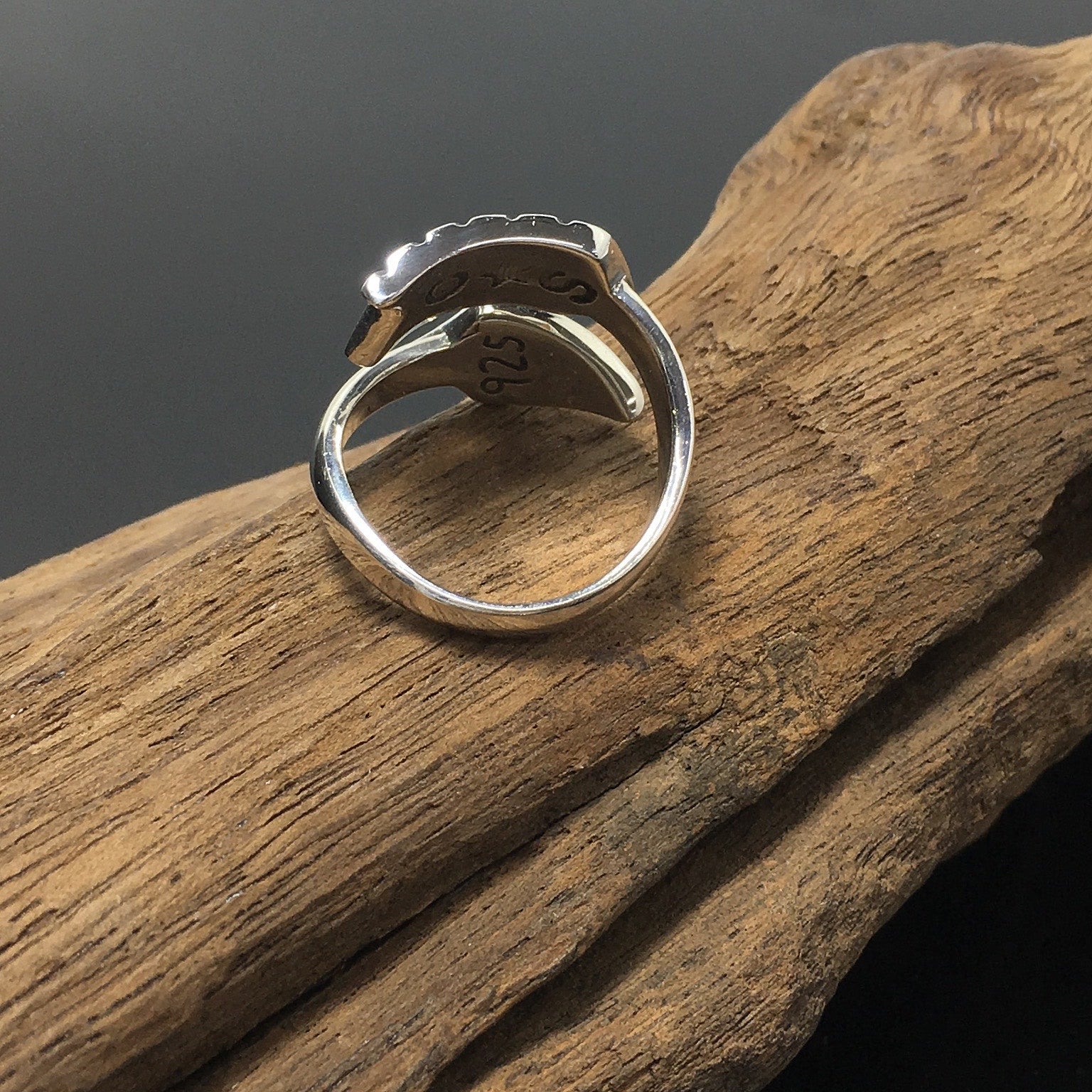 925 Sterling Silver Jewelry Small Twisted Arrow Ring