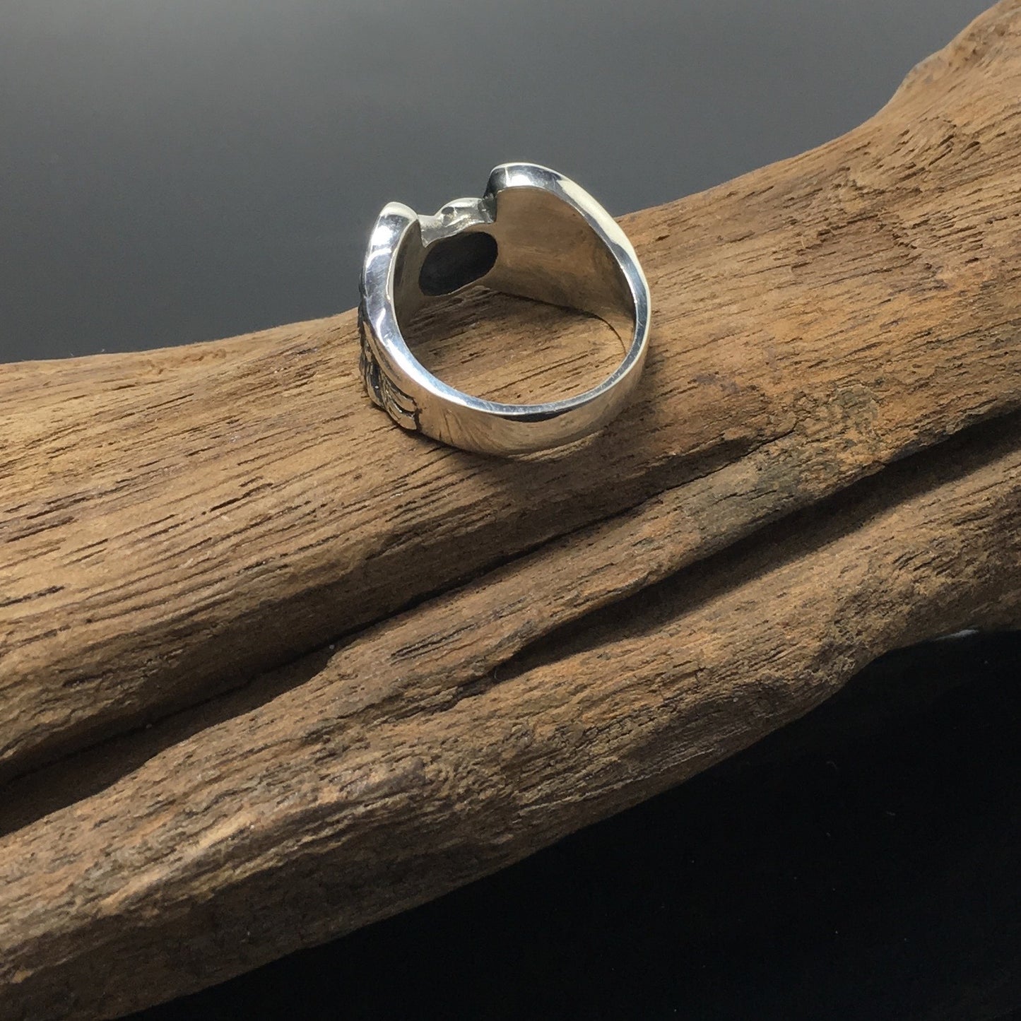 925 Sterling Silver Winged Heart Ring