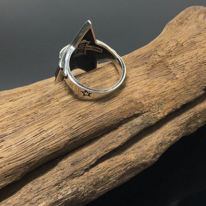 Depstar Insterling Silver Accessories Star Ring