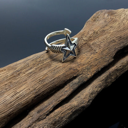 Cody Sanderson Double Arrow Star Ring