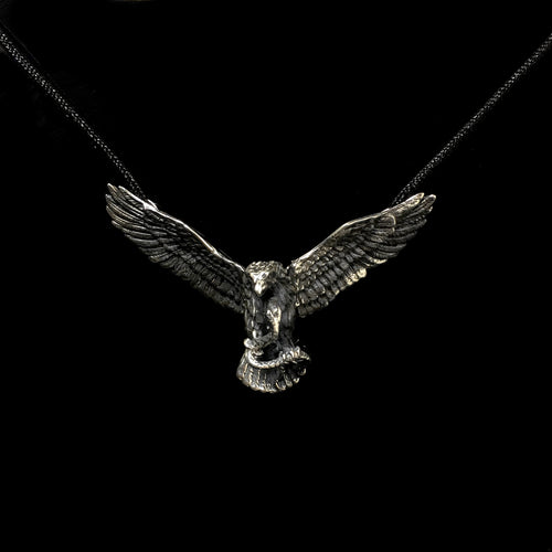 Sterling Silver Eagle Pendant Jewelry