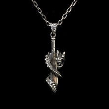 Load image into Gallery viewer, Dragon Sword 925 Sterling Silver Pendant
