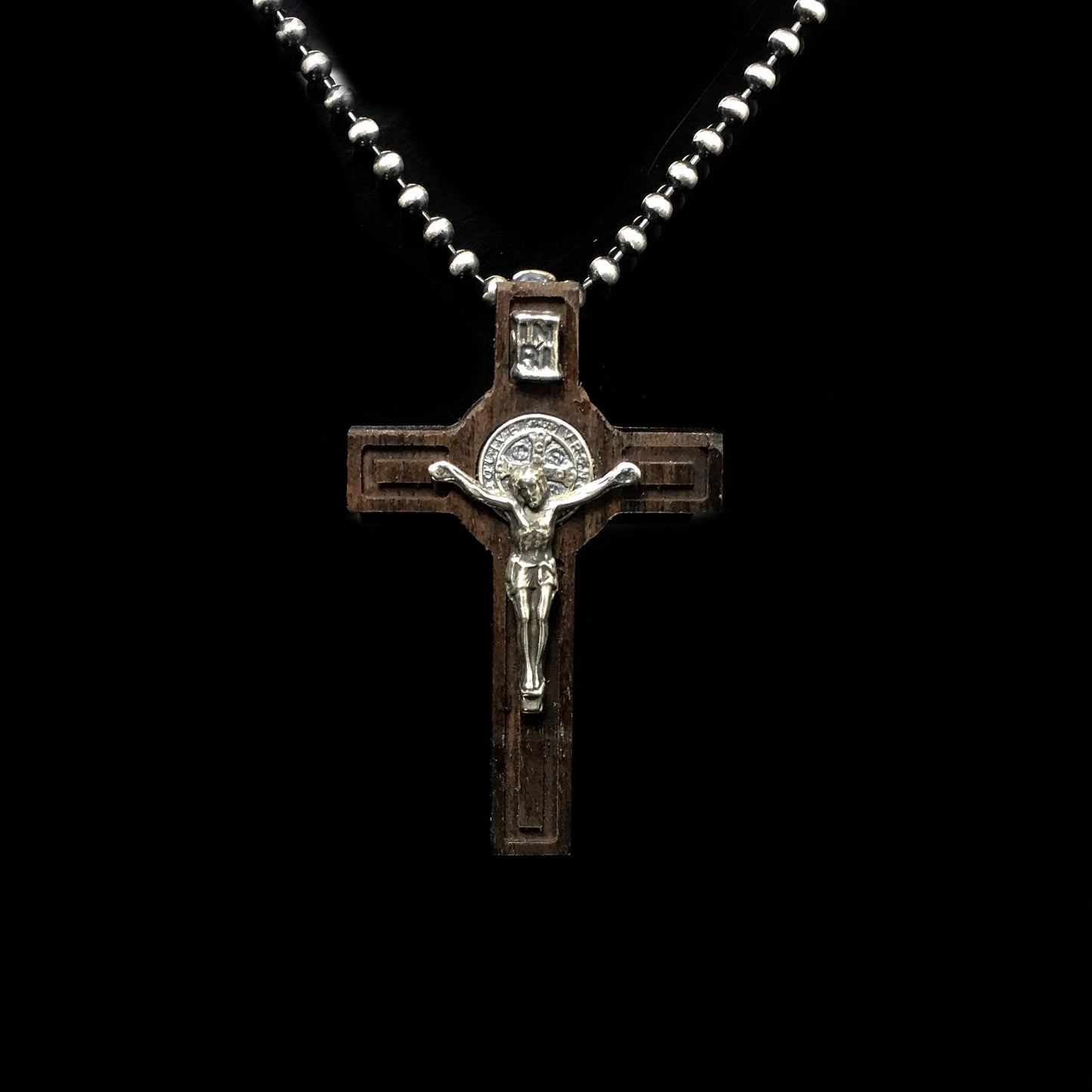 925 Sterling Silver Cross Christ Jesus Pendant Religious Jesus Gift for Men Jewelry