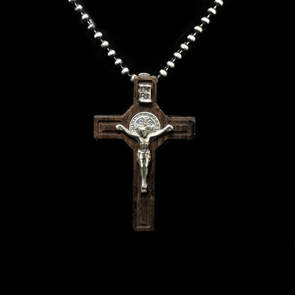 925 Sterling Silver Cross Christ Jesus Pendant Religious Jesus Gift for Men Jewelry