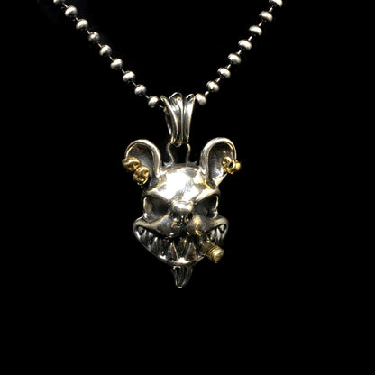 Vintage 925 Sterling Silver Bear Pendant