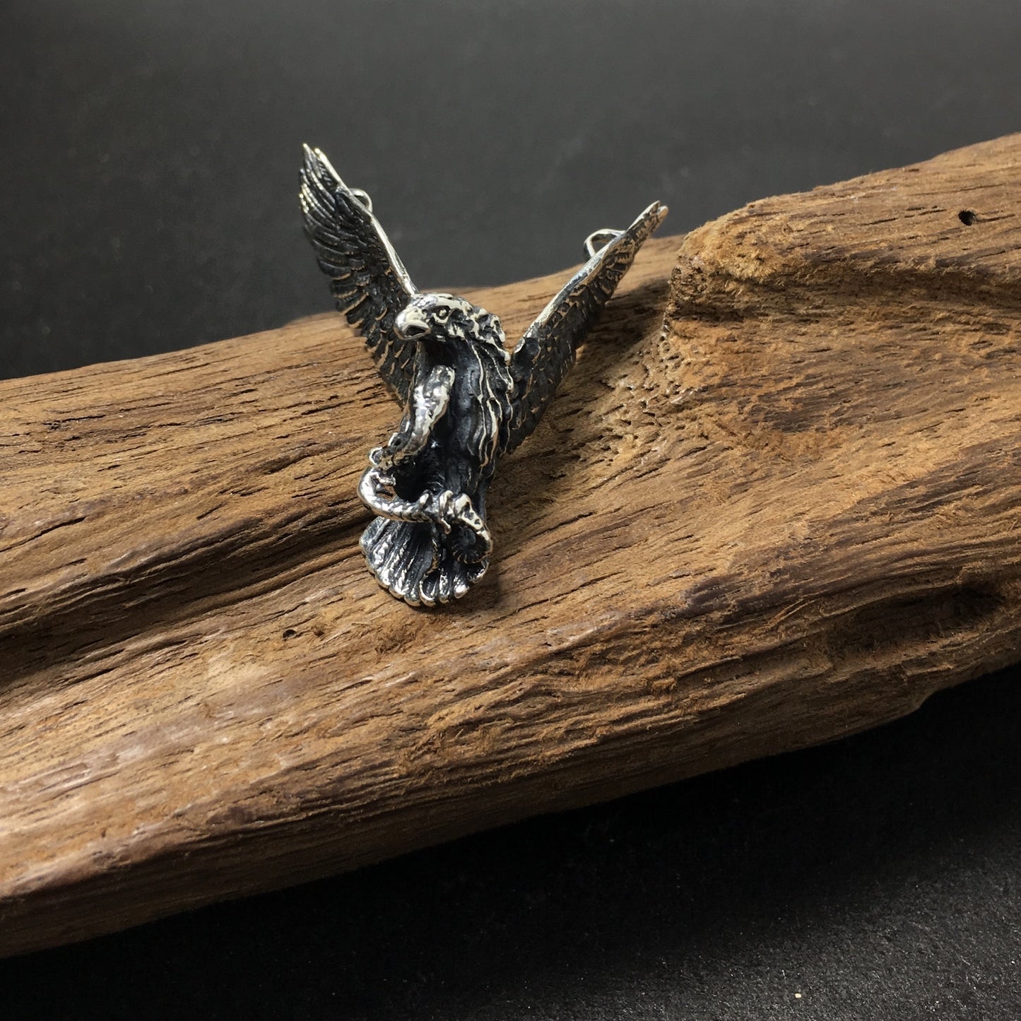 Sterling Silver Eagle Pendant Jewelry