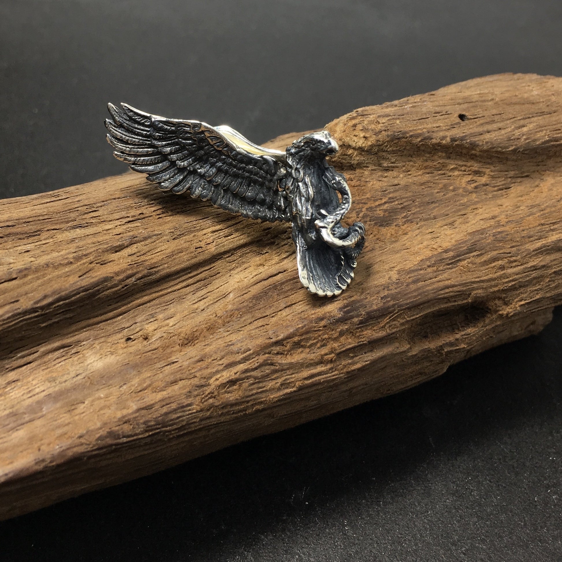 Sterling Silver Eagle Pendant Jewelry