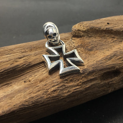 Vintage Gothic Hollow Cross Pendant for Men Women Jewelry