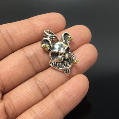 Vintage 925 Sterling Silver Bear Pendant