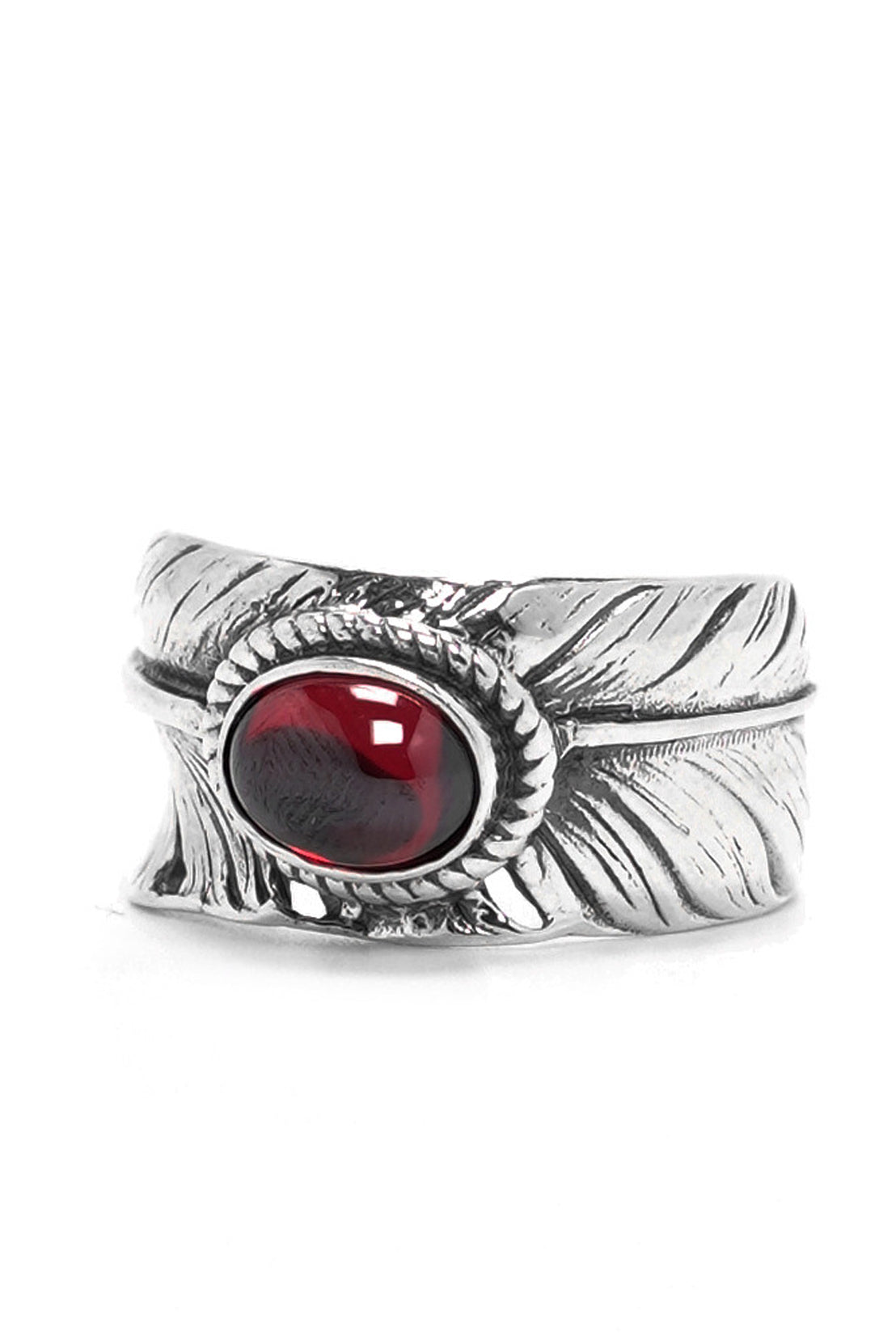 925 Sterling Silver Feather Ring Takahashi Goro