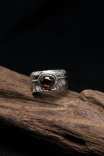 Load image into Gallery viewer, 925 Sterling Silver Feather Ring Takahashi Goro
