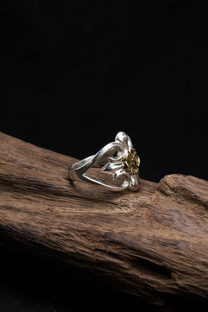 Takahashi Goro Cherry Handmade Sterling Silver Ring