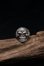 Load image into Gallery viewer, Skull 925 Sterling Silver Retro Rings Men
