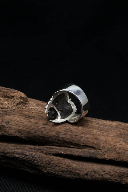 Retro 925 Silver Wings Ring