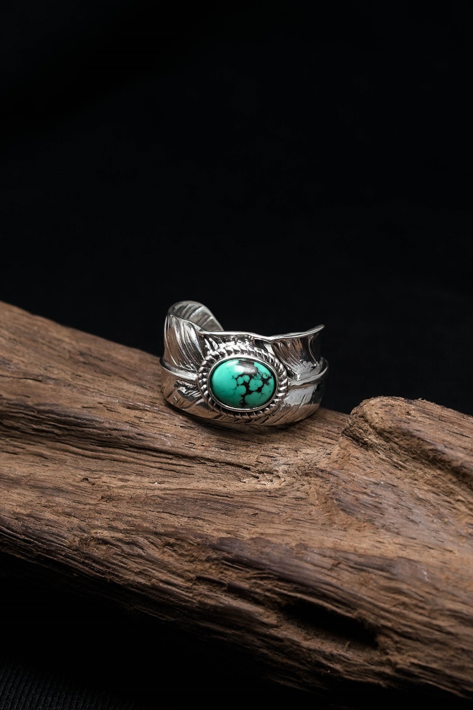 Takahashi Goro Feather 925 Sterling Silver Ring