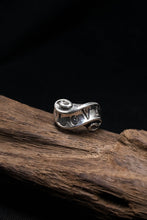 Load image into Gallery viewer, 925 Sterling Silver Fashion Jewelry Retro Hand-Carved Letters Love Ring
