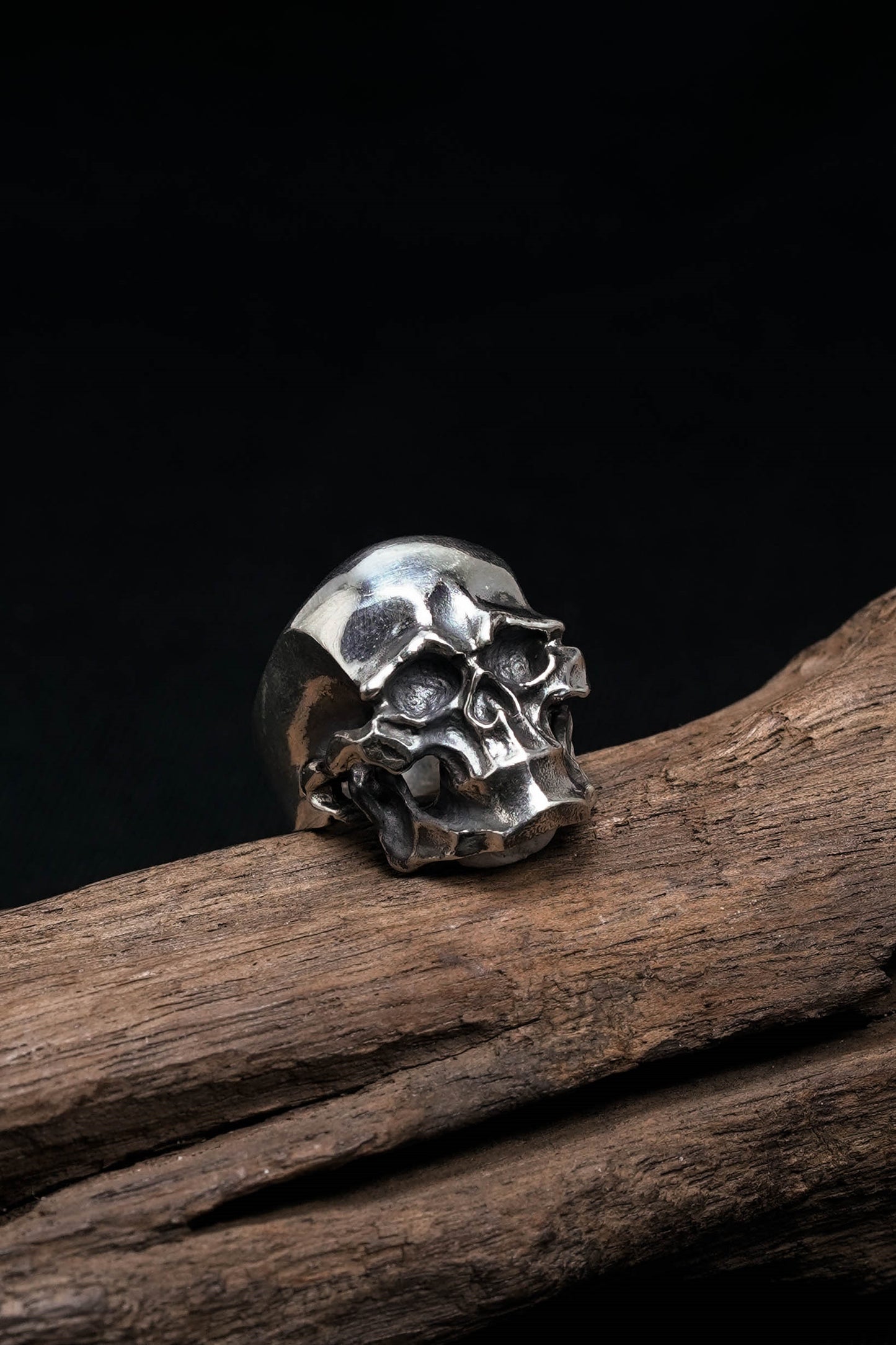 Retro Skull Handmade Silver Vintage Ring