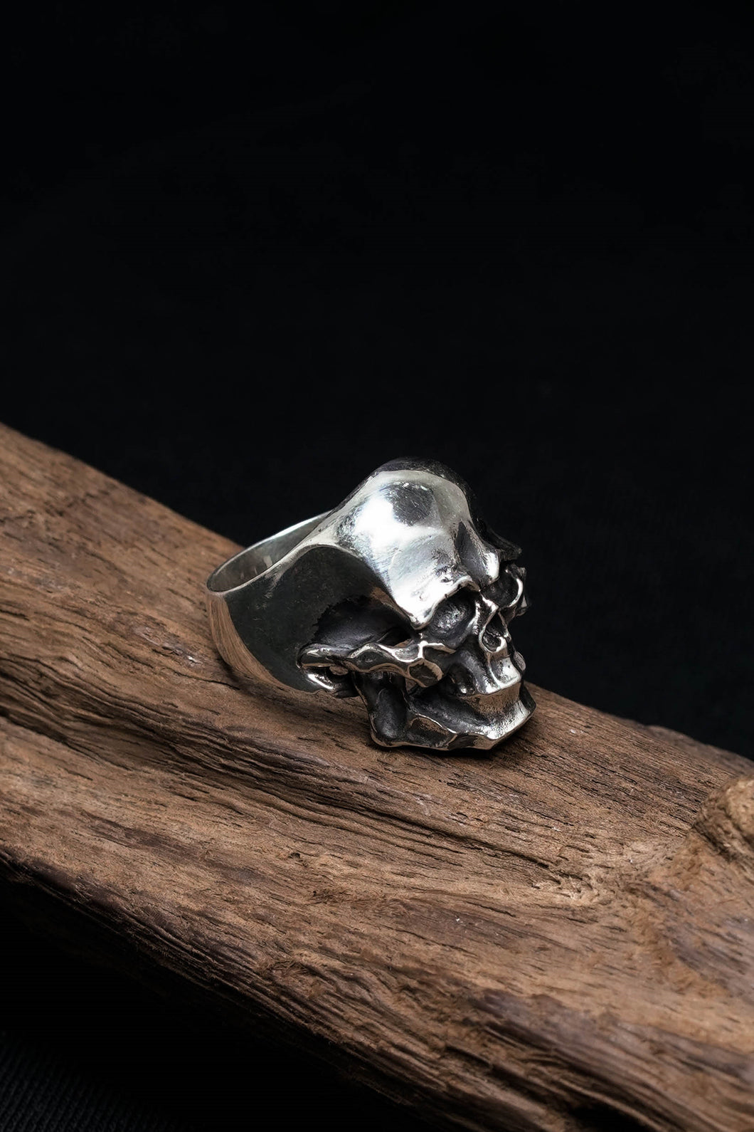 Retro Skull Handmade Silver Vintage Ring